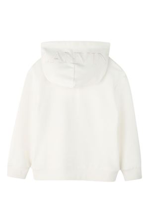 felpa in cotone bianco LANVIN KIDS | N30316N89